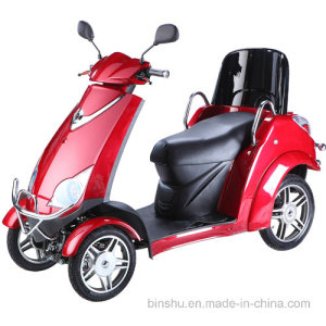 Four Wheel Mobility Power Scooter with Lengthened Seat